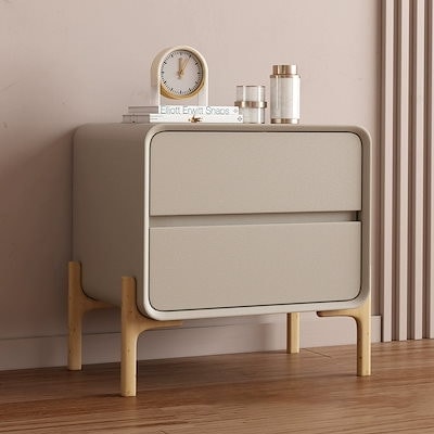 サイドテーブル ナイトテーブル テーブル 小さめ 引き出し 収納 棚付き 木製 北欧