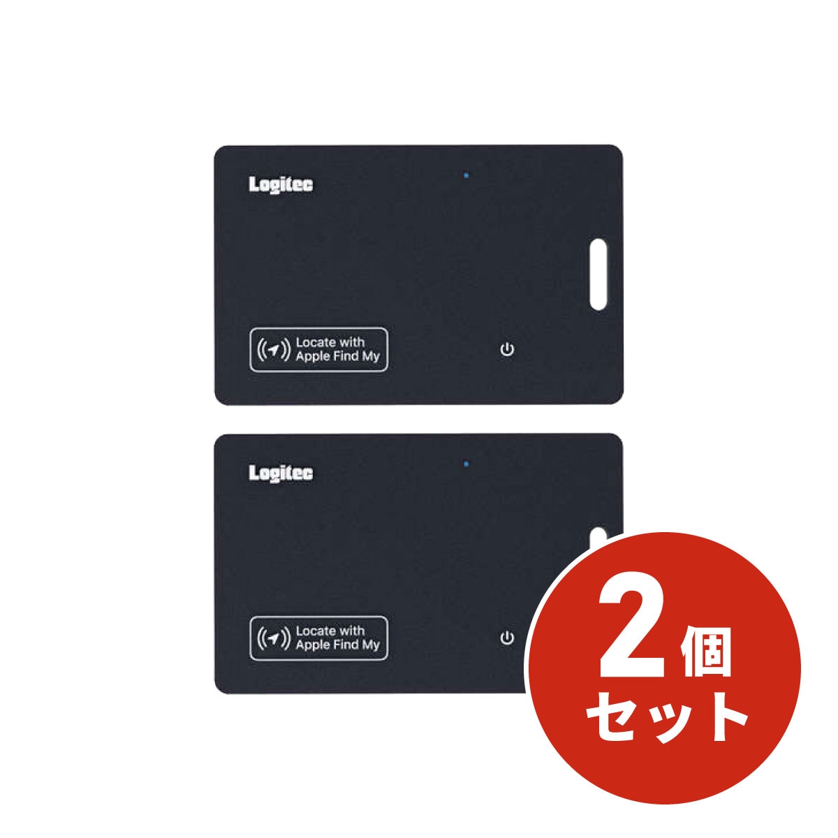 【在庫有】まとめ買い ロジテック iPhone専用スマートトラッカー LGT-WCSTC01BK×2セット　携帯 紛失 探す【日時指定・代引き不可】 6,783円