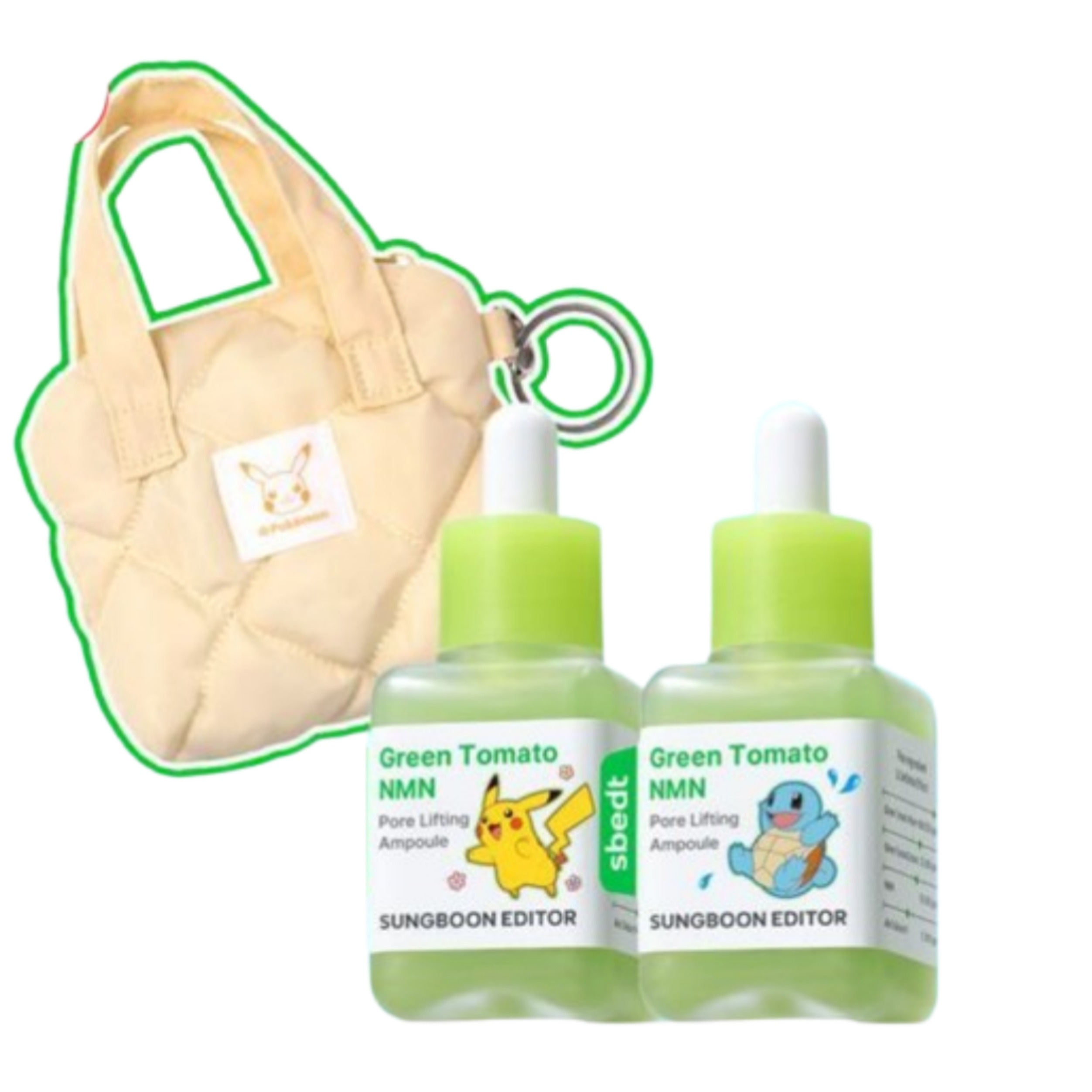 グリーントマト NMN フォアリフティング アンプル 40ml ダブル企画 (+キーリングポーチ)