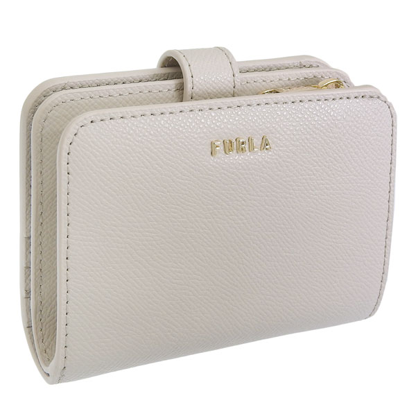 フルラ 財布 レディース 二つ折り財布 アウトレット レザー グレー CLASSIC COMPACT S WALLET WP00443BX0306GDJ00
