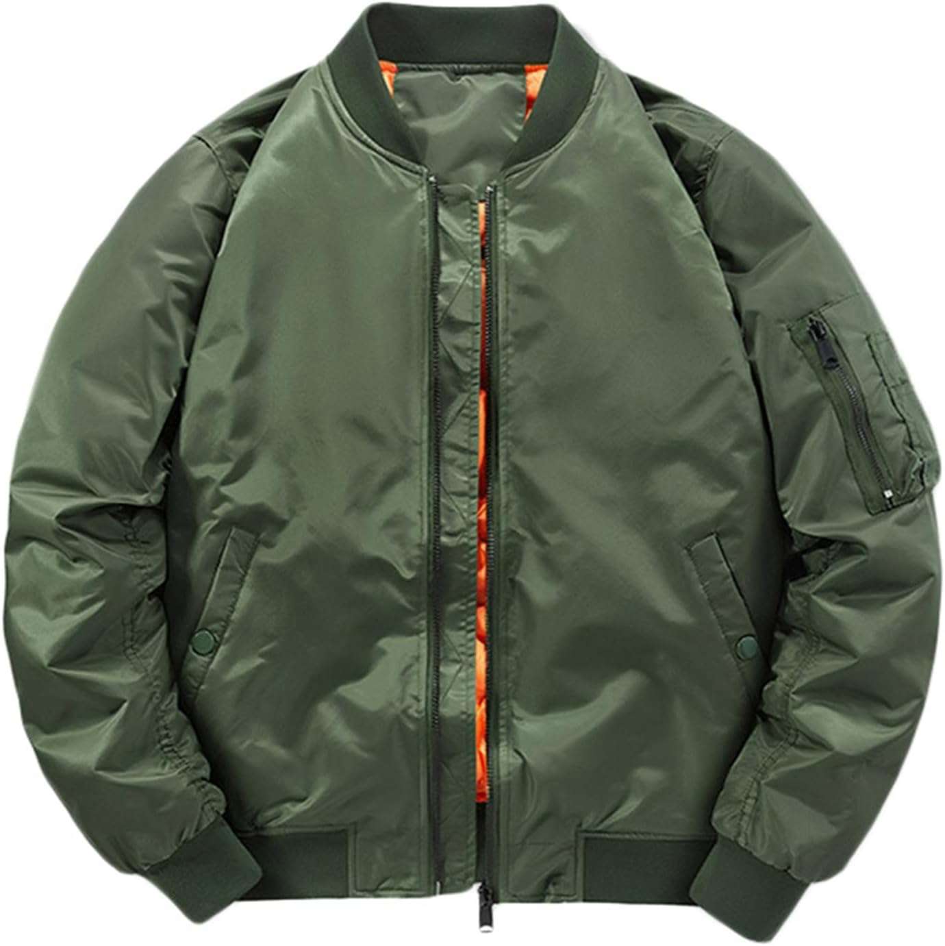 ダウンブルゾン ダウン95 アメカジ ma1 ダウンジャケット メンズ 大きいサイズ M-6XL ダウンコート 秋冬 ショット丈 無地 スタジャン アウター 防風 防寒 ノーカラー カジュアル おしゃ