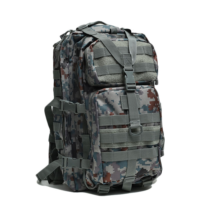 自衛隊 グッズ 空自迷彩 空自 デジタル迷彩 リュック アサルトバッグ アサルトリュック 大容量 バックパック 大きめ バッグ 大型 迷彩 グレー 大きいサイズ