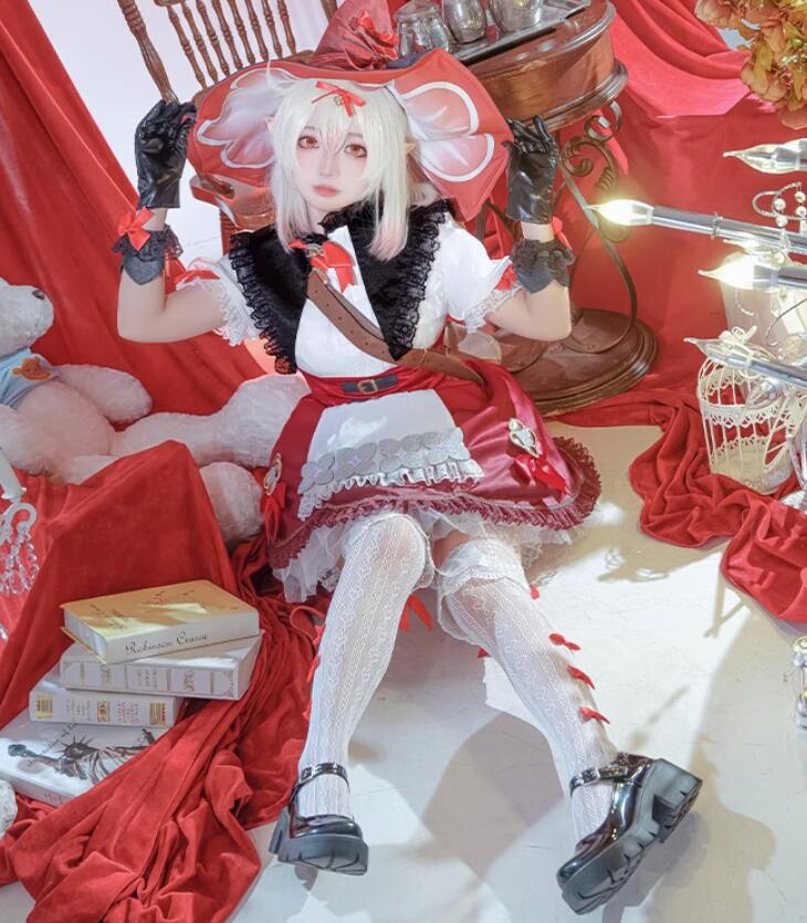 学園祭 文化祭 变装 コスチューム コスプレ衣装 火花騎士 Klee クレー genshin げんしん 原神 スーツ ハロウィン 2024年新作入荷コスプレ