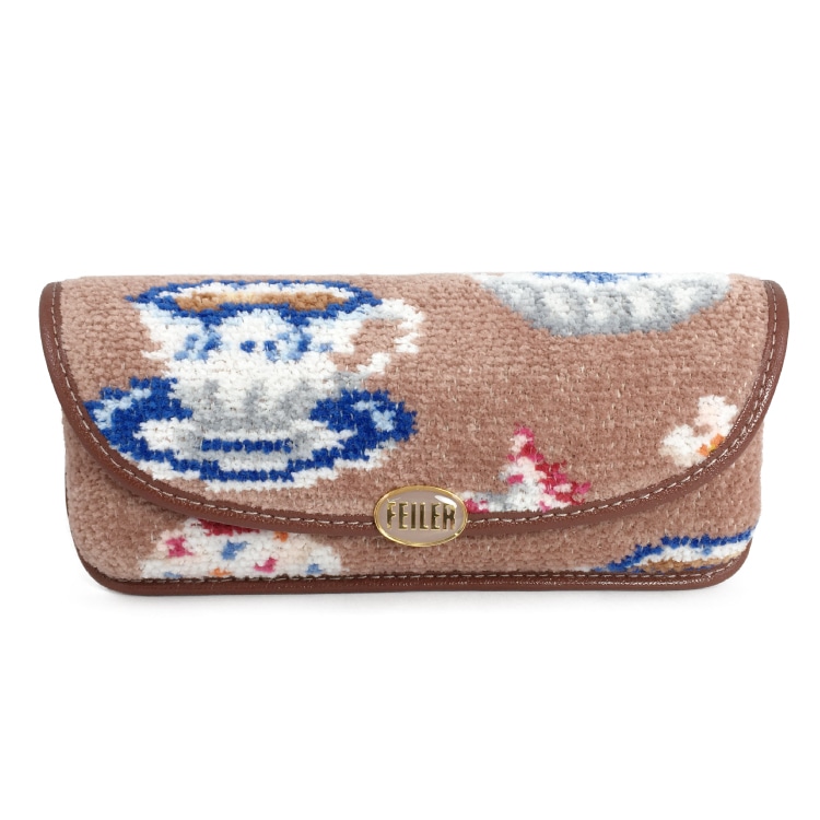 フェイラー FEILER　メガネサングラスケース スウィートトリート　限定デザイン　紅茶お菓子 2025新作