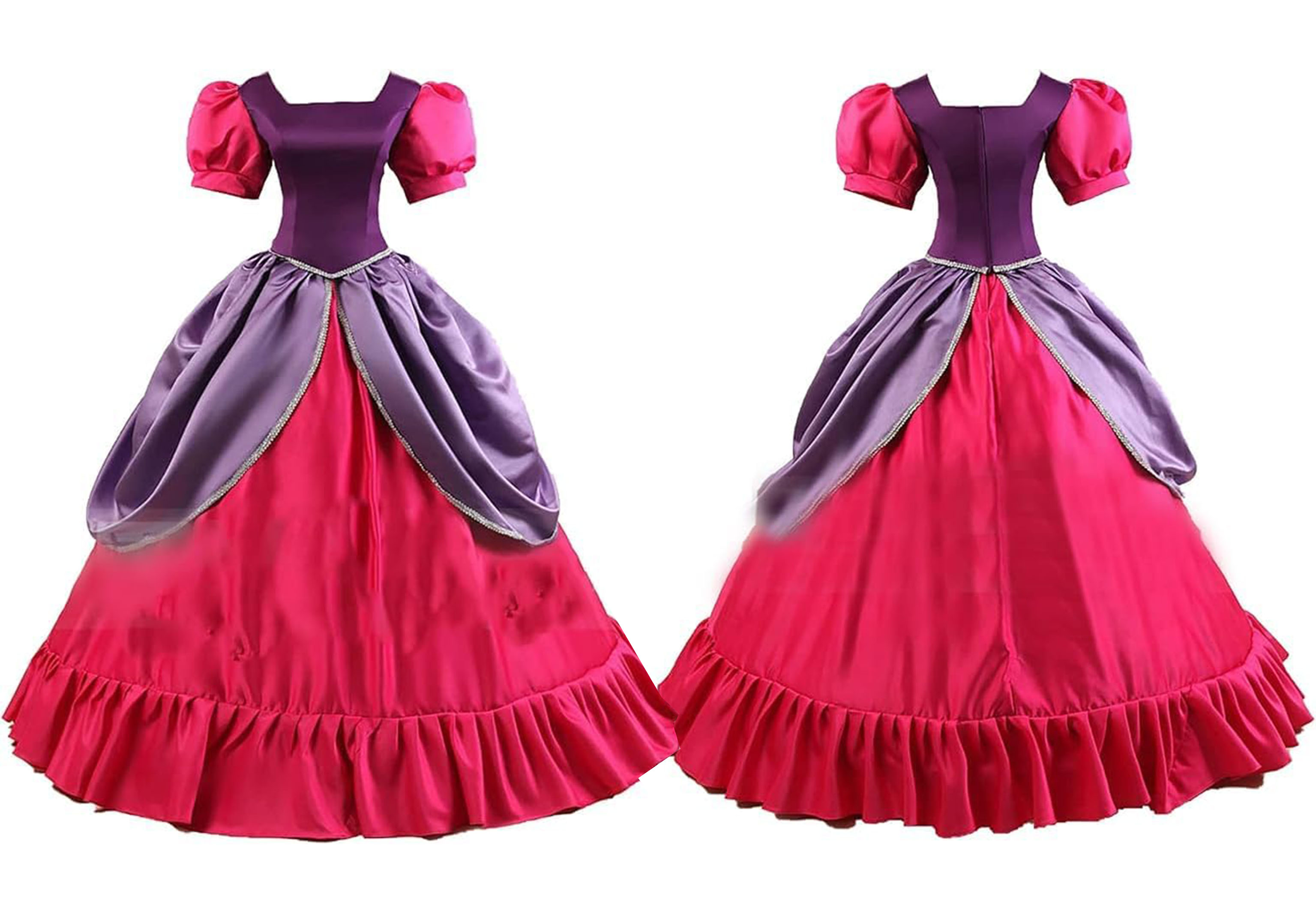 シンデレラ ドレス Cinderella ドリゼラ・トレメイン シンデレラの義姉 ドリゼラ トレメイン コスプレ 衣装 ロングドレス ステージ服 アナスタシア トレメインコスチューム クリスマス