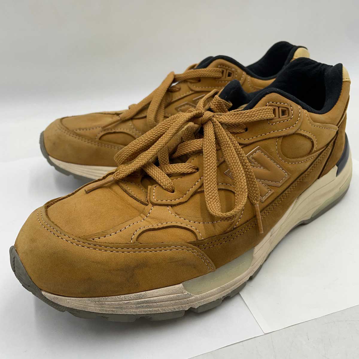 【中古】ディーゼル M992LX ウィートカラー 28cm ブラウン メンズ DIESEL Made in USA スニーカー