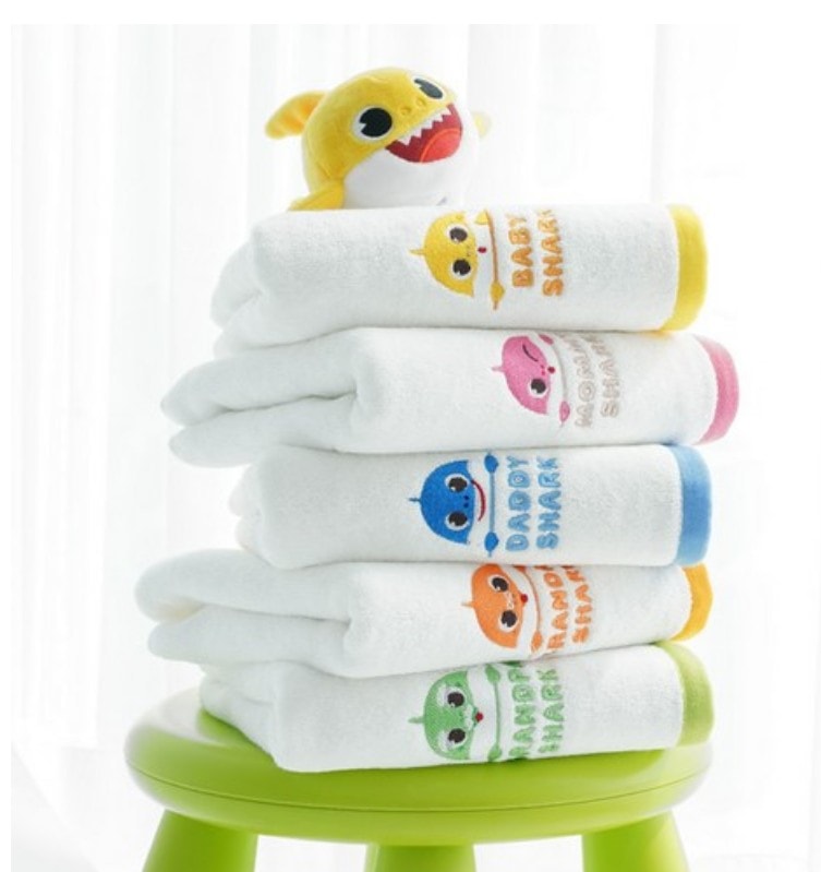 ベビーサメデイリーキャラクタータオル150g 綿糸5種セット 5,410円