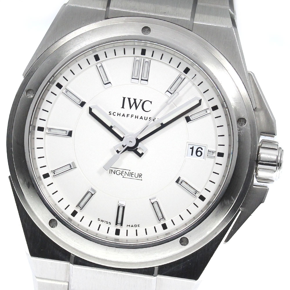 IWC IWC SCHAFFHAUSEN IW323904 インヂュニア デイト 自動巻き メンズ _756522【中古】