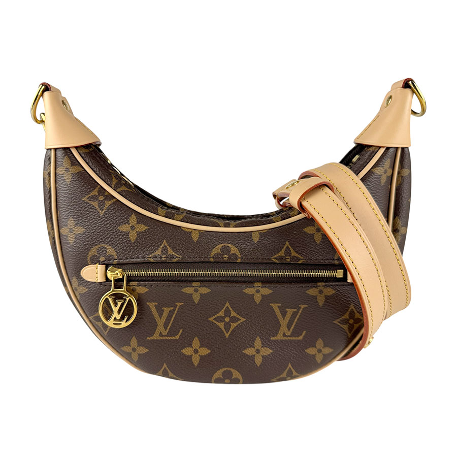 ルイ ヴィトン LOUIS VUITTON ショルダーバッグ モノグラム ループ モノグラムキャンバス ブラウン レディース M81098 z8832