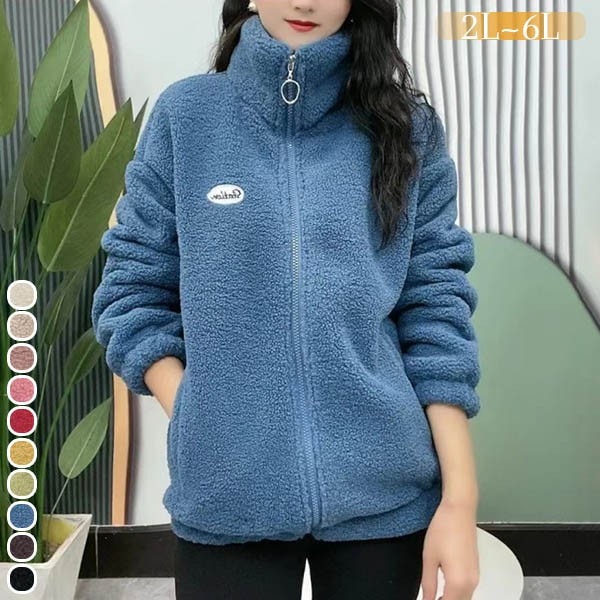 もこもこコート レディース 萌え萌え系 ボアコート 大きいサイズ かわいい あったかコート ファーコート もこもこ ボア コート フェイクファー ふわふわ ジャケット 長袖 冬 春 スプリングコー