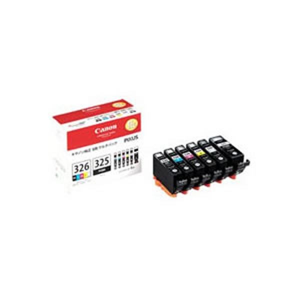 (業務用3セット) (純正品) Canon キャノン インクカートリッジ/トナーカートリッジ (BCI-326+325/6MP) 6色パック 16,179円