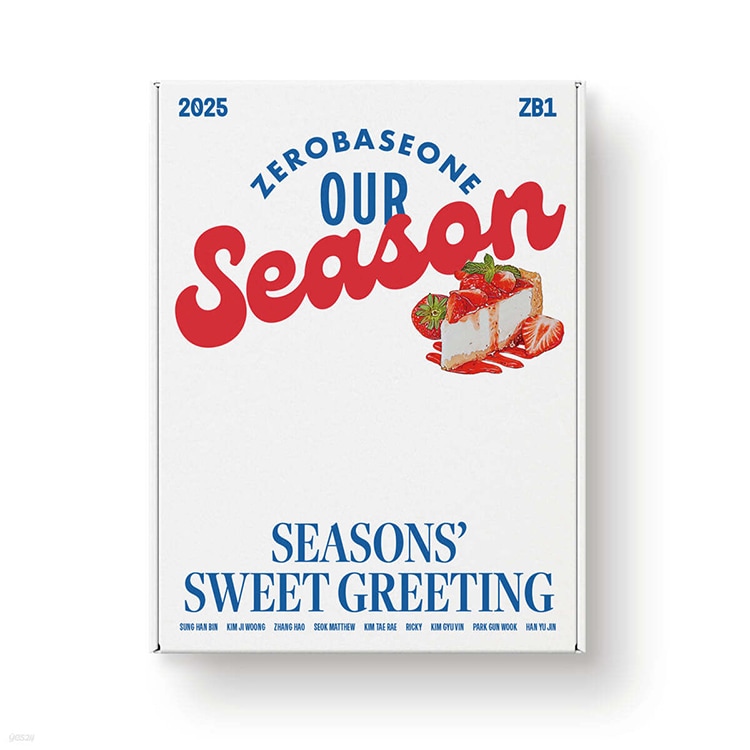公式 ZB1 シーズングリーティング 2025 ZEROBASEONE SEASON’S GREETINGS(+WITHMUU POSTCARD)