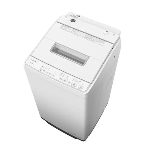 日立 全自動洗濯機 洗濯：7.0kg 幅57.7cm ナイアガラビート洗浄 洗濯槽自動おそうじ 節水・省エネ BW-G70M W ホワイト系