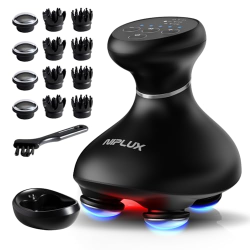 【九州大学博士監修】NIPLUX EMS ヘッドスパ 電動頭皮ブラシ 頭皮ケア フェイスケア 【母の
