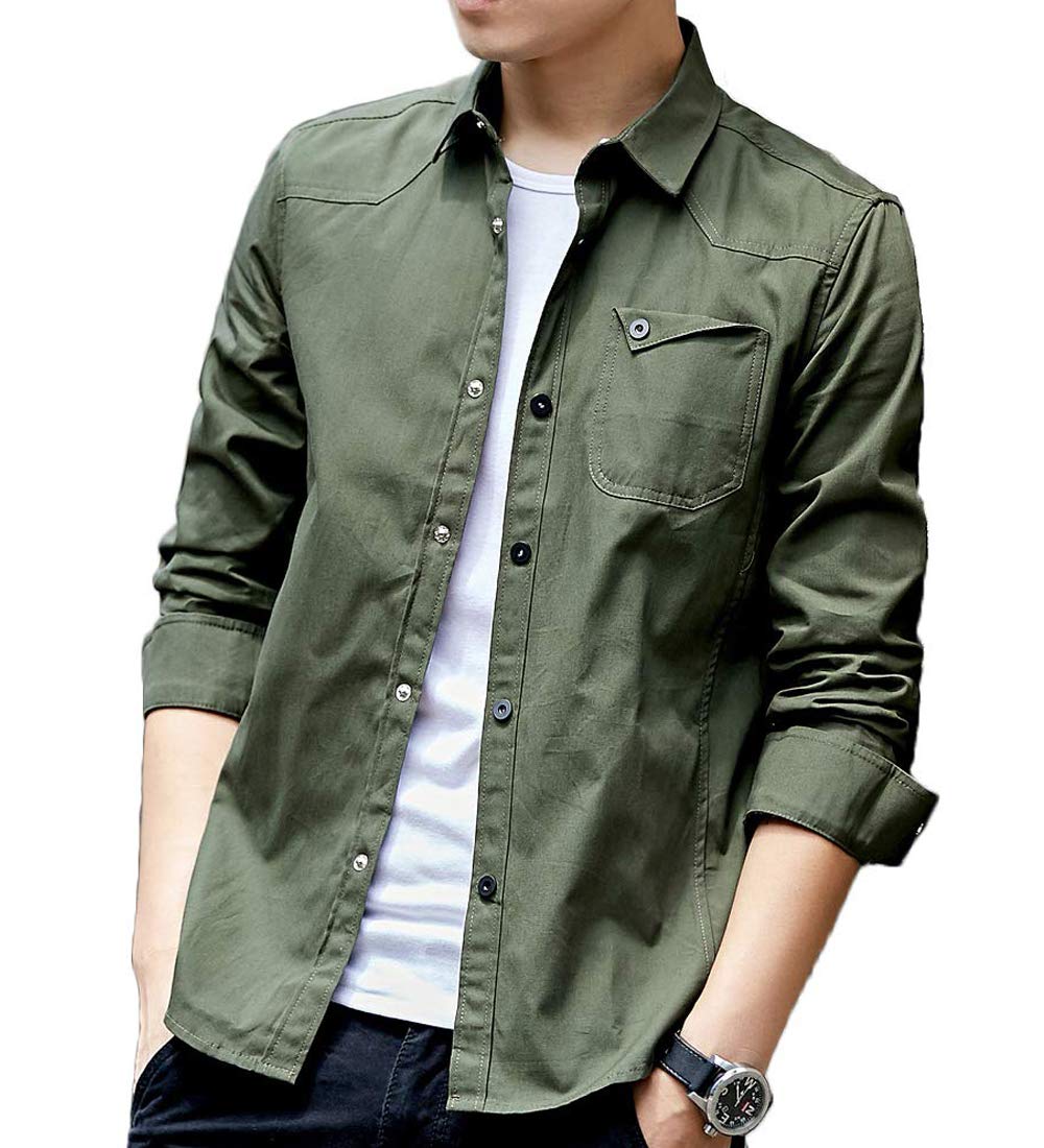 シャツ メンズ 長袖 半袖 カジュアル 無地 オックスフォード シャツ メンズ カジュアル コットン シャツ メンズ