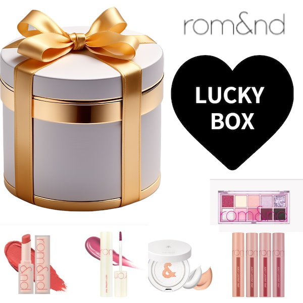 韓国コスメ福袋 福袋 LUCKY BOX 様々な製品をランダムで入れました コスメ福袋/ 8-11種(アイシャドウ+リップカラーランダム)