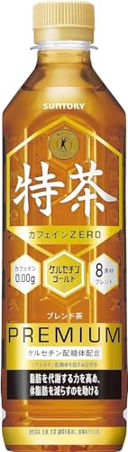 [トクホ]特定保健用食品 特茶カフェインZERO(カフェインゼロ)500ml24本