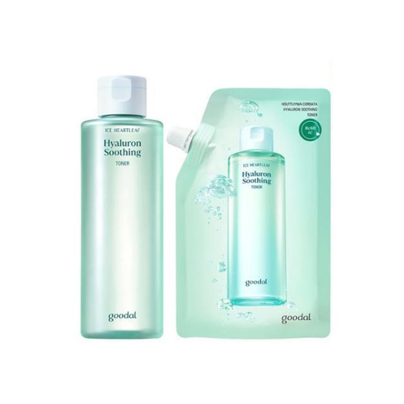 ドクダミ ヒアルロン スージング トナー 350ml+350ml リフィール