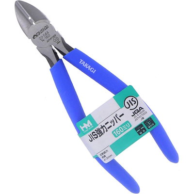 他サイト： 高儀 M&M グリップ付 JIS強力ニッパー 160mm TAKAGI HOME MADE ニッパーの商品画像