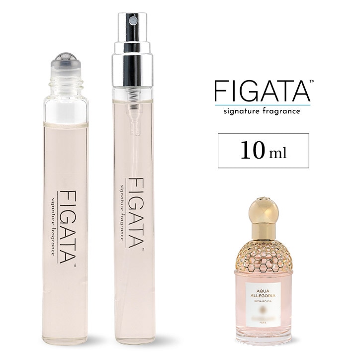 [FIGATA]ミニ香水 原材料/gue ローザ ロッサ EDT 香水 お試し 選べる 容量 10ml スプレー ロールオン