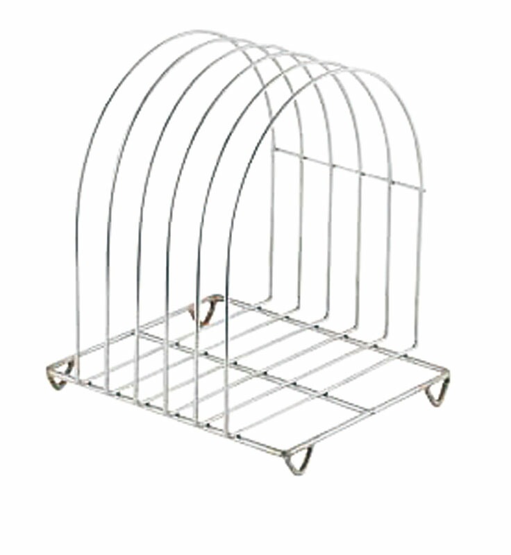 カンダ 18-8まな板立 丸型（たて置型）