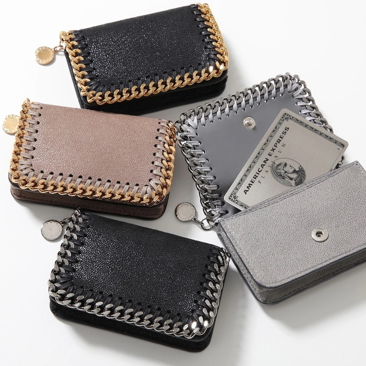 STELLA McCARTNEY ステラマッカートニー カードケース FALABELLA ファラベラ 7P0067 W9132 W9355 レディース 名刺入れ ミニ財布 カラー4色 7P0067W9