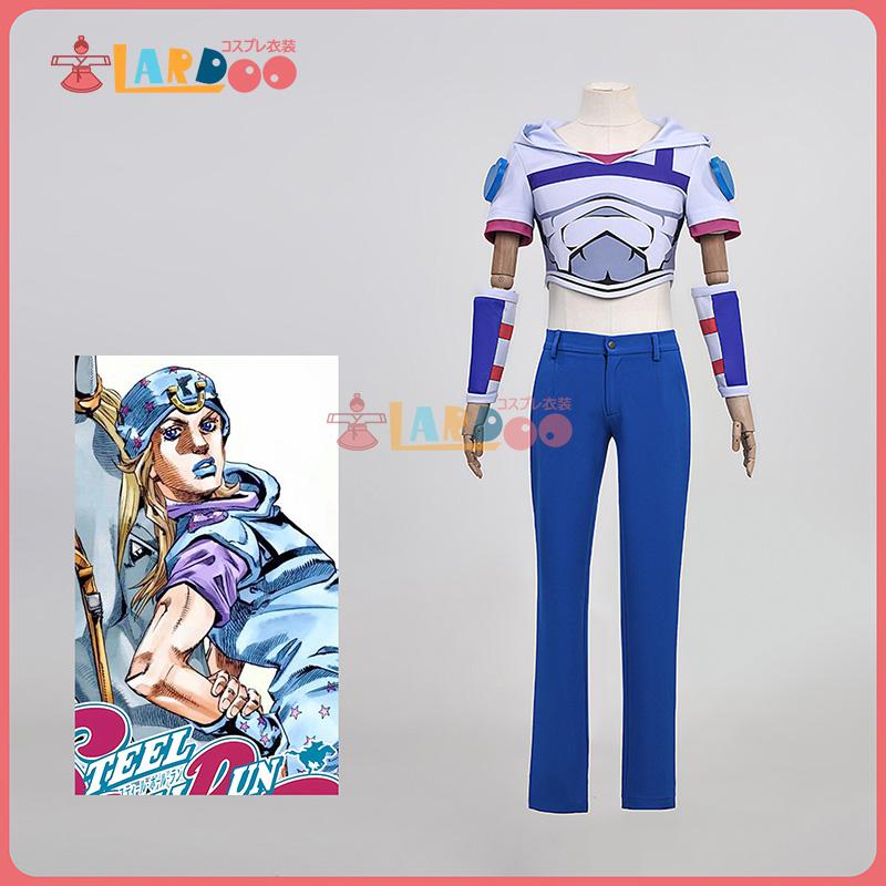 【工場直販 品質保証】 ジョジョの奇妙な冒険 STEEL BALL RUN ジョニィ・ジョースター-Johnny Joestar コスプレ衣装 コスチューム