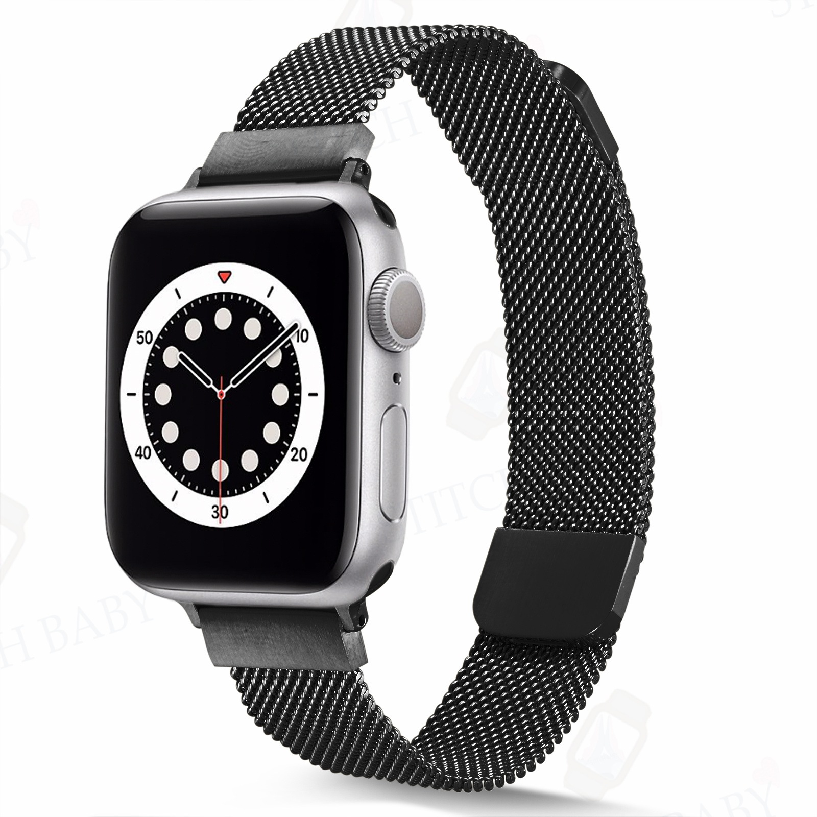 Apple Watch 2021公式店舗 バンド 送料0円 ベルト ステンレス 45 41 40 mm 44 38 42 自動