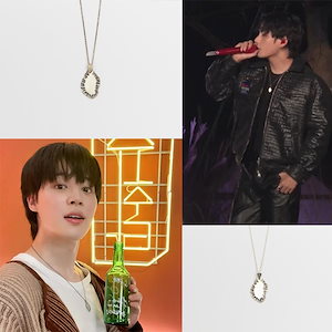 ★BTSジミン着用★HANNA543★N375ネックレス★日本未入荷★ 韓国発【HANNA543】BTSジミン着用☆N375ネックレス(Silver