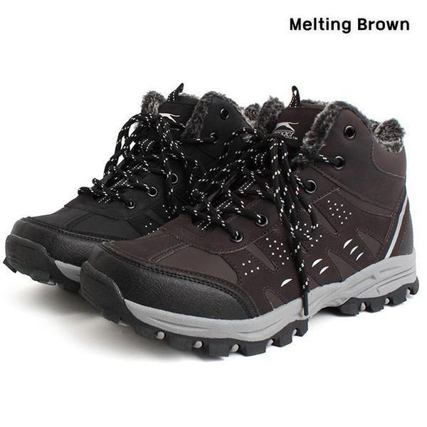 メンズファー運動靴 メンズ冬トレッキングシューズ C23