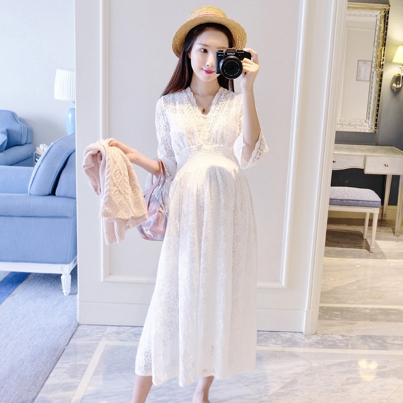 トップス スカート ワンピース プルオーバー オールインワン 白トップス ロングスカート フレアスカート フレアワンピース ロング ロング丈 7分丈 ミディアム丈 袖あり 7分袖 七分袖 Vネック