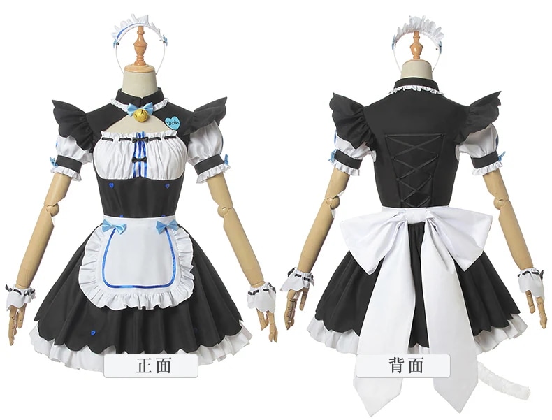 ネコぱら　ショコラ　バニラ　メイド服　コスプレ　衣装