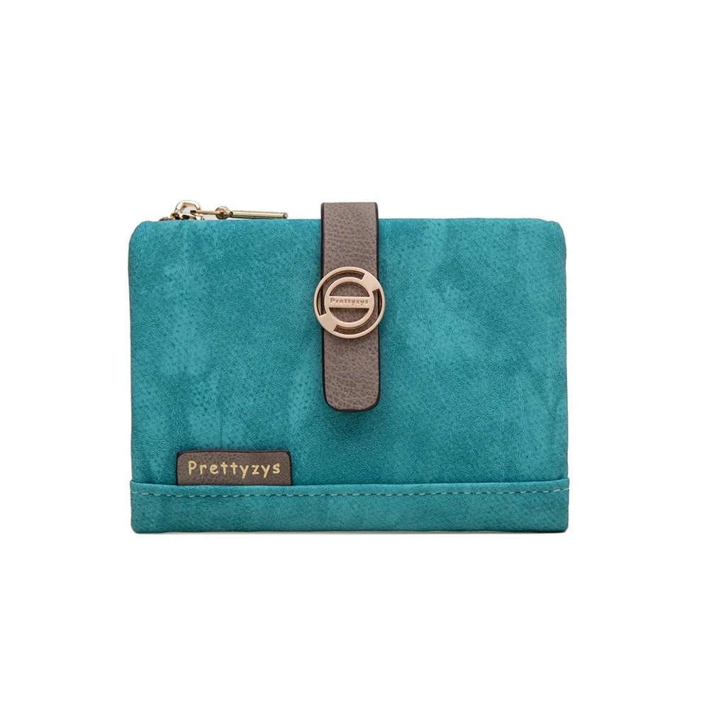 人気新作ミニ財布レディースブラック小さい小銭入れ コインケース韓国ファッション二つ折り財布ショート