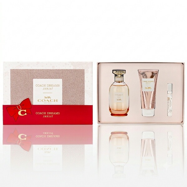 コーチ ドリームス サンセット コフレセット EDP90ml＋EDP7.5ml＋ボディローション100ml[7293] 宅配無料