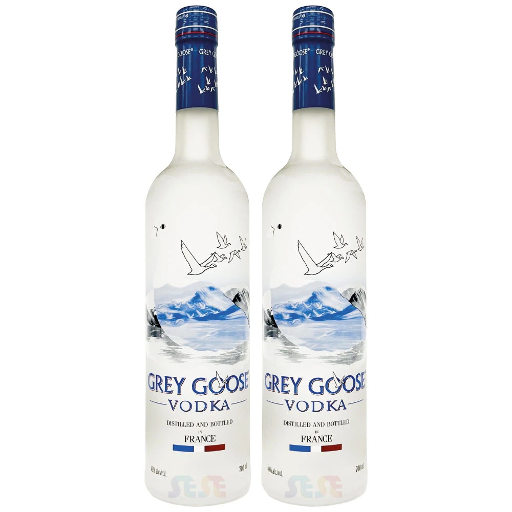 グレイグース 2本セット 700ｍl 40％ フランス プレミアムウォッカ