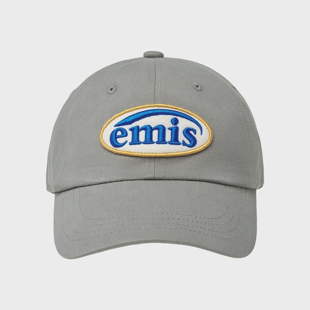 IMIS ワッペンボールキャップ (リニューアル)-グレー