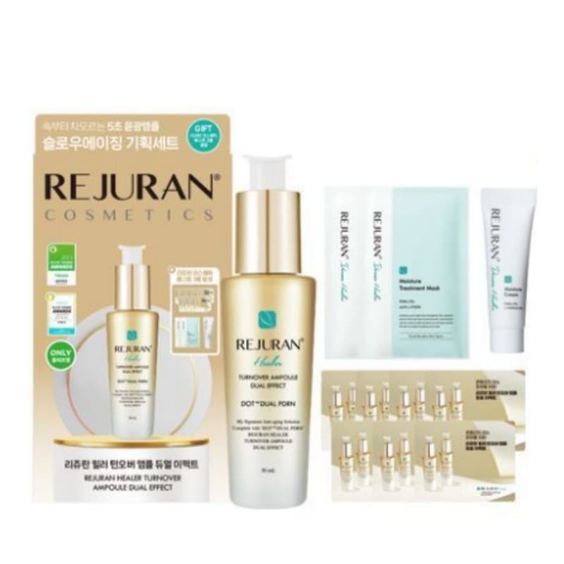 ヒーラー ターンオーバー アンプル デュアル エフェクト 30ml (+ターンオーバー アンプル 1ml*7+ダーマヒーラークリーム10g+ダーマヒーラーマスク23ml*2) / 韓国コスメ