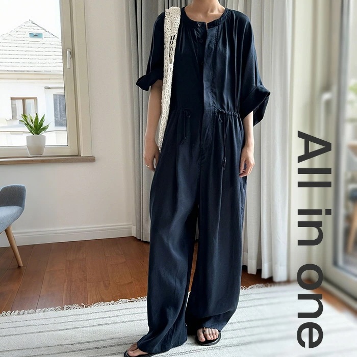 【期間特恵】オールインワン つなぎ レディース ジャンプ トップス ボトムス パンツ ロング オーバー ドロップショルダー ロストオーバーオール ロングパンツ ジャンプ カジュアル ポケット付き ゆ 4,732円