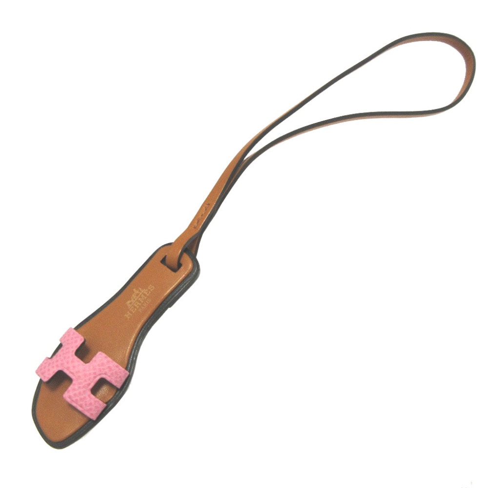 未使用品 バッグチャーム サンダル オランナノ キーホルダー ヴォーエプソン/ヴァッシュハンター/エプソン ローズコンフェッティ 0056【中古】 レディース