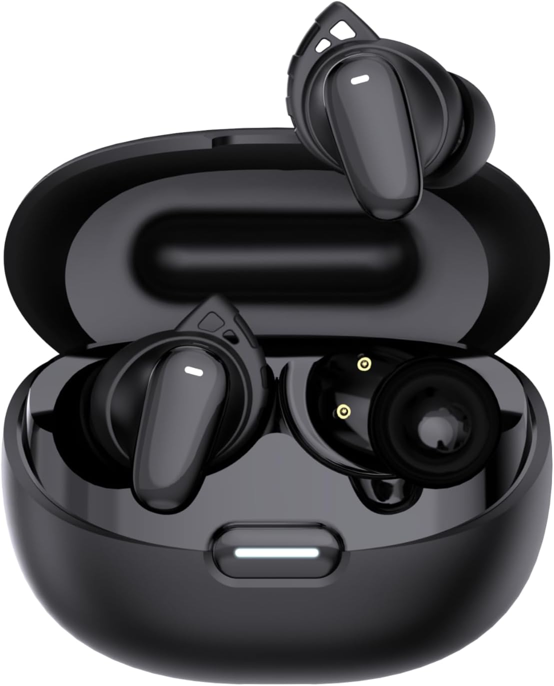 Bluetoothイヤホン ワイヤレスイヤホン 6つのシリコンマイク搭載 AIスマートENC通話ノイズキャンセリング IPX7防水 最大65時間再生 2026年最新Bluetooth5.4ブルートゥー