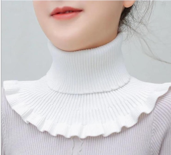 韓国ファッション 柔らかい 秋冬ファッション 防寒 マフラー ニット マフラー 秋冬 厚手保温学生ネックベルベットマフラー