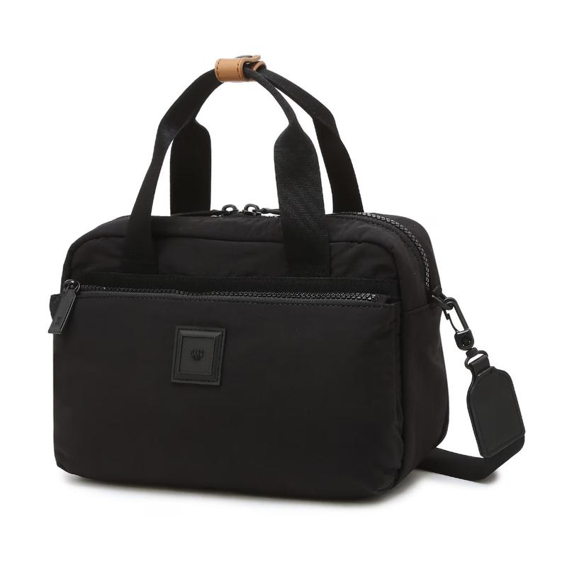DBBA5EG30BK [25SS][旅行][クロスバッグ][AWAY] ブラック ツー ジッパー トート 兼用