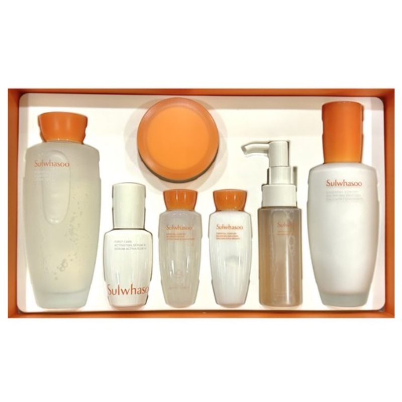 (関税なし)弾力エッセンシャル 3点セット贈呈品 (巡行クレンジングフォーム 50ml ユンジョエッセンス 15ml 子音数 35ml 子音乳液 35ml)