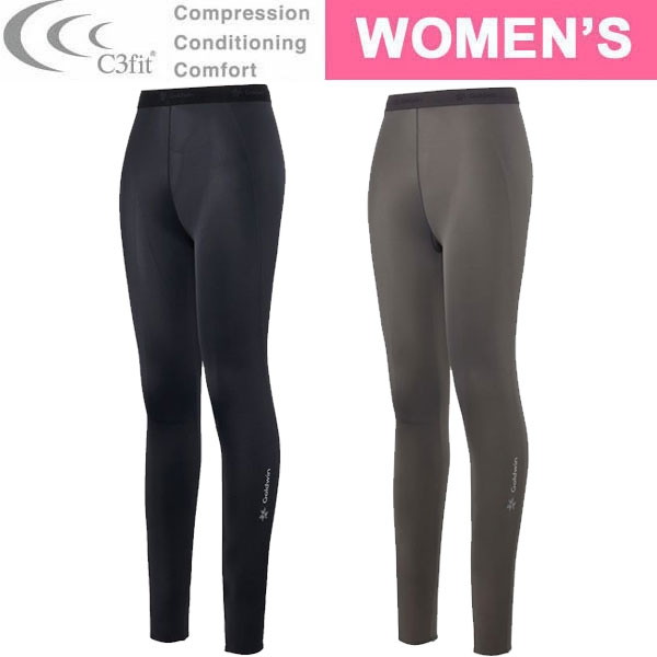 C3fit シースリーフィット コンプレッションロングタイツ レディース GCW04351