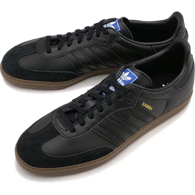 オリジナルス Originals スニーカー サンバ OG [NIR66/IE3438 SS24] SAMBA OG メンズ・レディース 靴 シューズ コアブラック/コアブラック/ガム