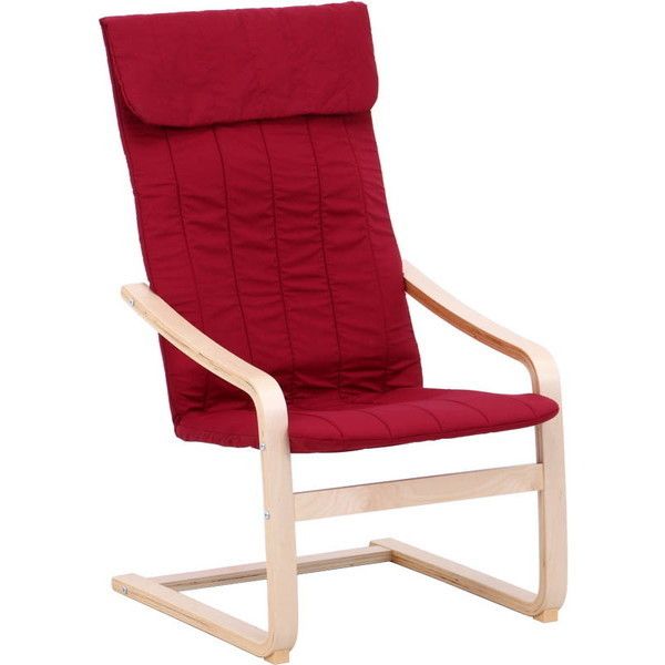不二貿易 84293 リラックスチェアー スリム ワインレッド メーカー直送