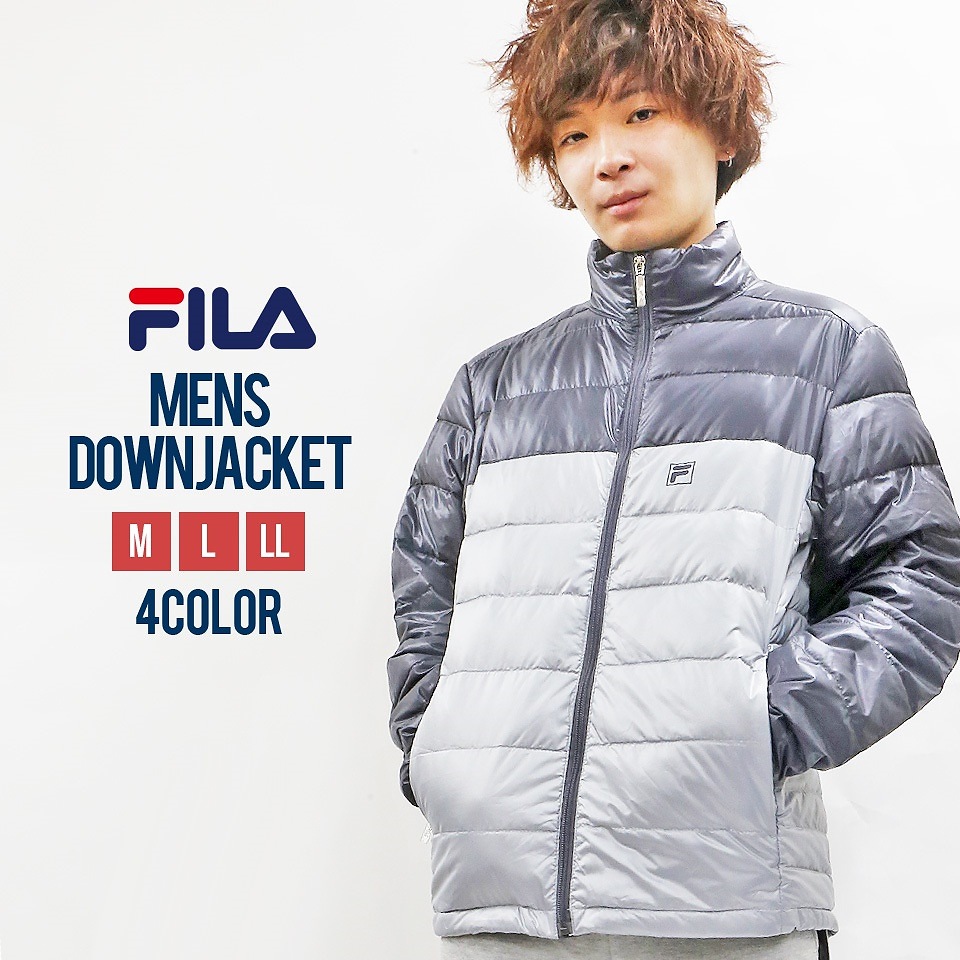 FILA フィラ 軽量ダウン 在庫限り ダウン 防寒 冬物 定番 おしゃれ スポーツブランド アウトドア キャンプ おしゃれ 人気 アウター ジャンパー ジャケット クリスマスプレゼント 6,101円