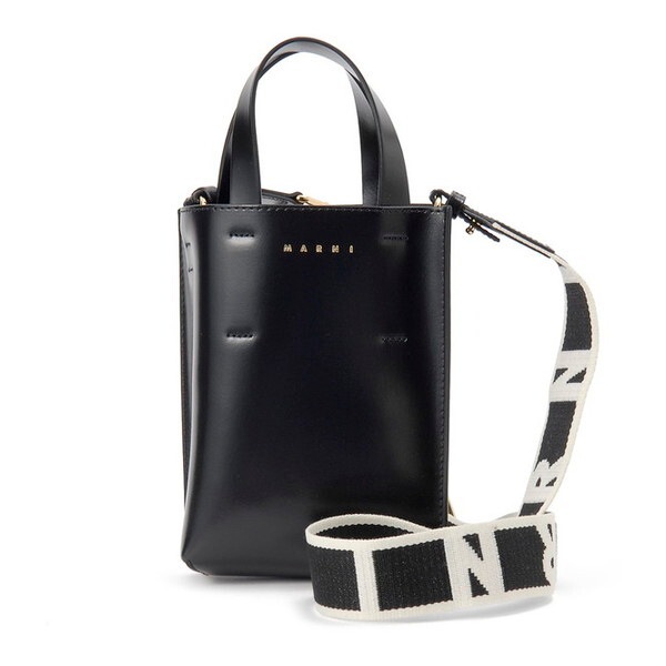マル二 ショルダーバッグ ブラック SHMP0050U0 LV639 00N99 MUSEO MUSEO BAG NANO BLACK 並行輸入品