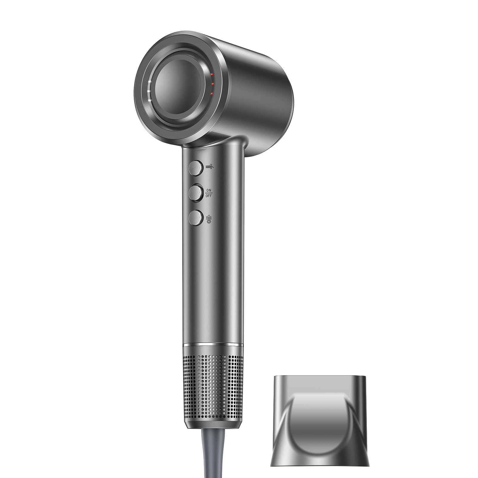 ドライヤー【2025進化モデル・20ｓ速乾】大風量 高速ヘアドライヤー 2億高濃度マイナスイオン 静電気抑制 NTC温度制御システム 過熱保護 恒温ヘアケア 髪質改善 5段階温度調節&3段階風量 【温