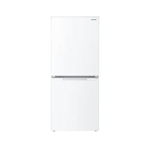 シャープ 冷蔵庫 152L 左右付替 2ドア 幅49.5cm 一人暮し向け どっちもドア 静音省エネ メガ冷凍室 SJ-D15P-W ホワイト系